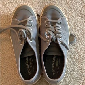 Tretorn grey tennies size 6.5